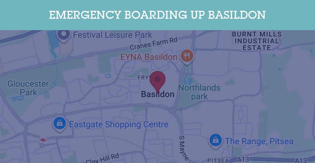 Emergency Boarding Up Services in Basildon - SS13
